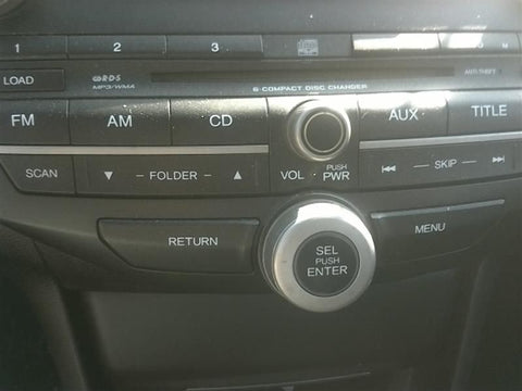 Audio Equipment Radio Audio Assembly AMFM6 CD 6 Disc Fits 0810 ACCORD 2763830