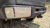 Rear Bumper Step Bumper Chrome Opt UD7 Fits 10-13 SIERRA 1500 PICKUP 4866661