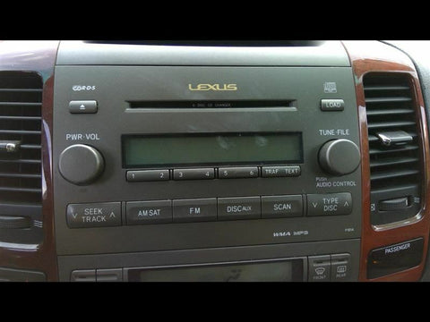 Audio Equipment Radio Receiver Fits 0709 LEXUS GX470 2881090