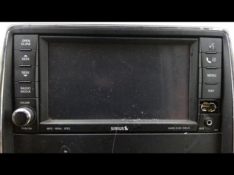 Audio Equipment Radio Receiver With Navigation Fits 11 GRAND CHEROKEE 2946830