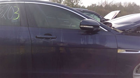 Passenger Front Door Chrome With Black Accent Trim Fits 17-19 XE 4609420