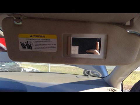 Passenger Right Sun Visor Illuminated Fits 0715 AUDI Q7 2953830