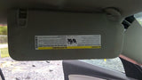 Driver Left Sun Visor Fits 1017 EQUINOX 4657471