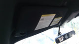 Driver Sun Visor With Illumination Fits 1619 EXPLORER 3604091