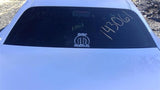 Back Glass Fits 0814 CHALLENGER 3570500