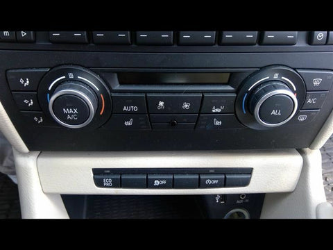 Temperature Control Automatic Temperature Control Fits 1215 BMW X1 2925490