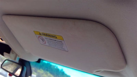 Passenger Right Sun Visor Cloth Fits 05-09 RANGE ROVER 3533340