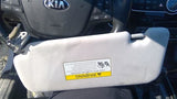 Passenger Right Sun Visor With Sunroof Cloth Fits 1416 CADENZA 4637481