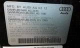 Speedometer Cluster MPH ID 8R0920950JX Fits 1112 AUDI Q5 4586657