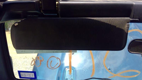 Driver Left Sun Visor With Air Bag Warning Label Fits 0306 WRANGLER 4666610