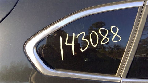 Passenger Quarter Glass Without Gloss Black Surround Fits 1620 BMW X1 3588240