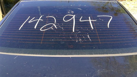 Back Glass VIN W 4th Digit Limited Fits 06-16 IMPALA 3468480