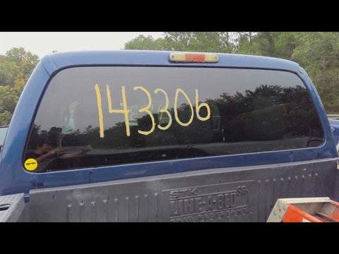 Back Glass Fixed Privacy Tint Fits 0916 FORD F250SD PICKUP 4692160