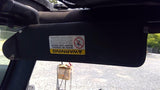 Passenger Sun Visor With Air Bag Warning Label Fits 0306 WRANGLER 4666601