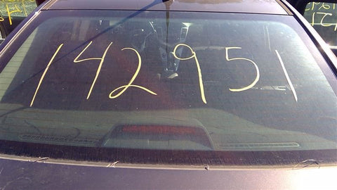 Back Glass VIN P 4th Digit Limited Fits 11-16 CRUZE 3472250