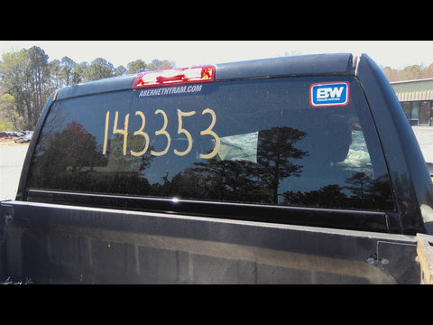 Back Glass Fixed Nonheated Fits 1023 DODGE 2500 PICKUP 4734160