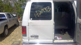 Driver Left Rear Back Door With Window Fits 0914 FORD E150 VAN 3500020