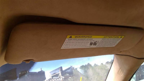 Passenger Sun Visor Illuminated Fits 11-14 PORSCHE CAYENNE 3453170