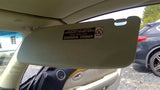 Passenger Sun Visor Illuminated Fits 02-06 LEXUS SC430 4630931