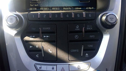 Audio Equipment Radio VIN P 4th Digit Limited Receiver Fits 14-16 CRUZE 3442300