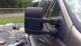 Passenger Side View Mirror Power Dual Arms Fits 0207 FORD F250SD PICKUP 4677011
