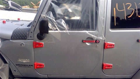 Driver Front Door VIN W 6th Digit Jk Body Full Door Fits 1118 WRANGLER 4559140