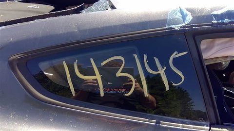 Passenger Quarter Glass Coupe Stationary Black Trim Fits 1517 MUSTANG 4566320