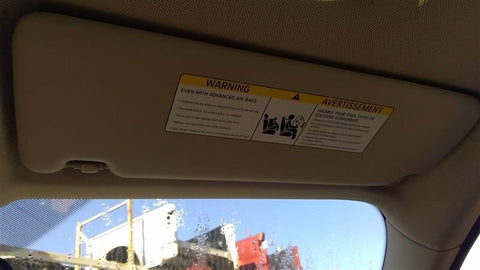 Passenger Right Sun Visor Fits 1218 BMW 320i 3556040