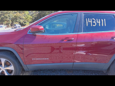 Driver Front Door Electric Tempered Glass Opt JP3 Fits 1921 CHEROKEE 4778140