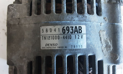Alternator Denso Manufacturer Fits 0111 DAKOTA 4730480
