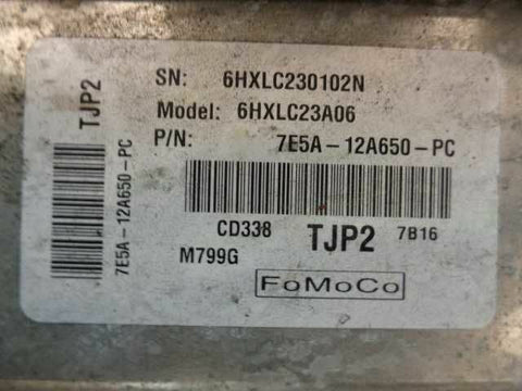 06 07 FUSION ENGINE ECM 2184500