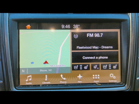 Info-GPS-TV Screen Front Center Dash Mounted Sync III Fits 16-18 MKX 4790150