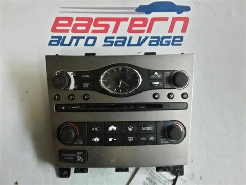 Temperature Control With Dual Zone Control Fits 1013 INFINITI G37 3207650