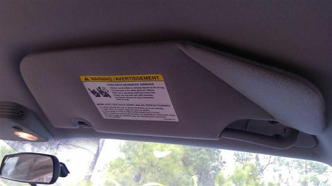 Passenger Right Sun Visor Coupe Fits 0511 MUSTANG 3504580