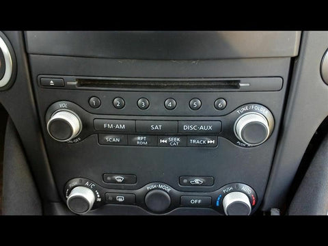 Audio Equipment Radio Receiver Amfmstereo CD Thru 8/12 Fits 1213 370Z 2801690
