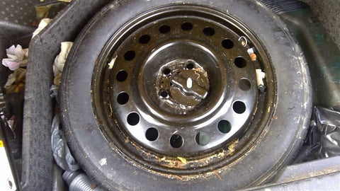 Wheel 17x4 Compact Spare Steel 16 Holes Fits 1521 EDGE 4598300