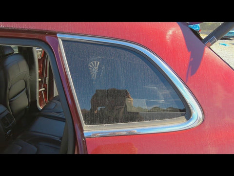 Driver Quarter Glass Privacy Tint Chrome Trim Fits 19 CHEROKEE 4778510