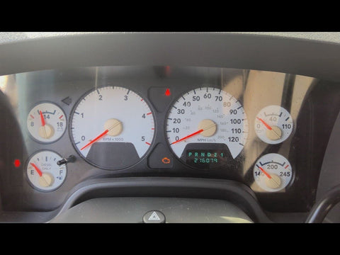 Speedometer Cluster Engine MPH Fits 06 DODGE 2500 PICKUP 4788500