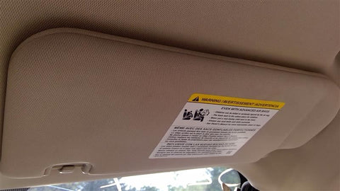 Passenger Right Sun Visor Illuminated Fits 1519 MKC 3525490