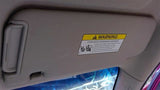 Passenger Sun Visor Without Illumination Sedan Fits 1013 FORTE 3476070