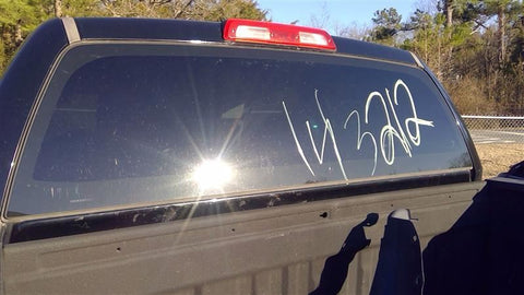 Back Glass Stationary With Privacy Tint Fits 07-15 TUNDRA 4617830