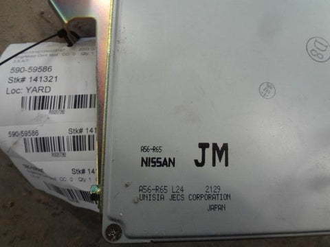 03 INFINITI G35 ENGINE ECM ELEC CONT UNIT ECU LH KICK PNL 4 DR SDN AT 2072820