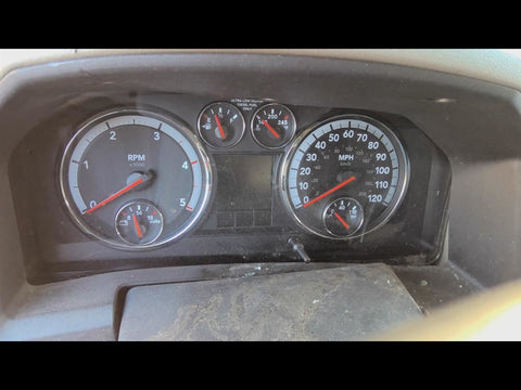 Speedometer Cluster Big Horn MPH Fits 11 DODGE 2500 PICKUP 4709820