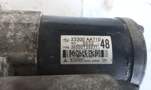 Starter Motor CVT Fits 15-21 WRX 4719790