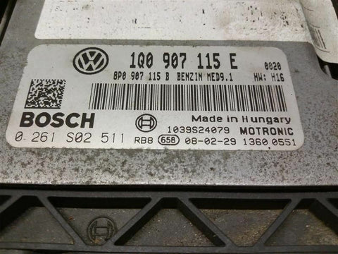 Engine ECM Electronic Control Module 2.0L Fits 08 EOS 2493560