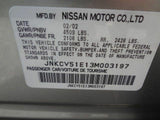 03 04 INFINITI G35 L. ELECTRIC DOOR SWITCH 2072918