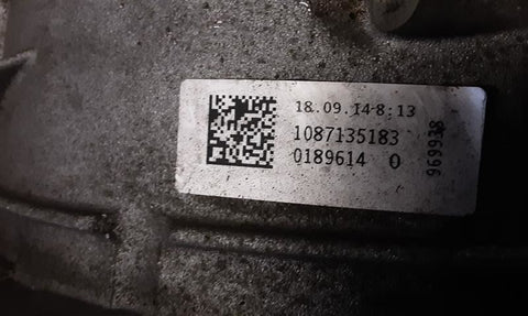 Automatic Transmission 2.0L AWD Quattro Fits 14-15 AUDI A6 3561110