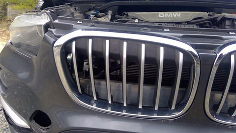 Passenger Grille Bumper Mounted Base Upper Fits 16-19 BMW X1 4648350