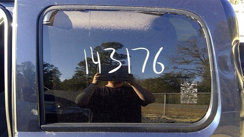 Driver Rear Door Glass Crew Cab Fits 07-14 SIERRA 2500 PICKUP 4590860