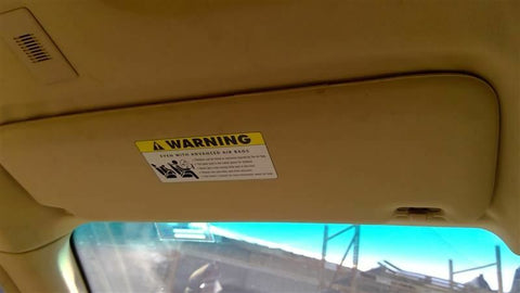 Driver Left Sun Visor Illuminated Fits 0608 BMW 750i 3490150